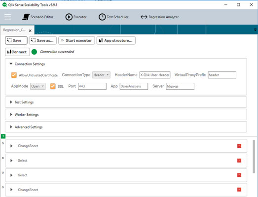 qlik scalability tools screenshot