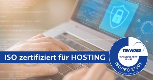 EVACO ISO zertifiziert für Hosting