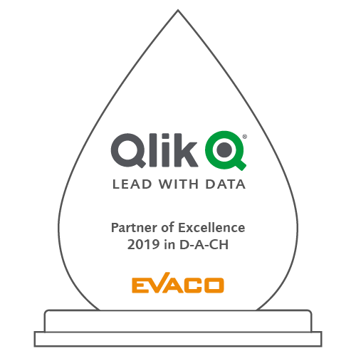 Qlik Award: Partner of Excellence 2019 in D-A-CH Qlik Award: Partner of Excellence 2019 in D-A-CH