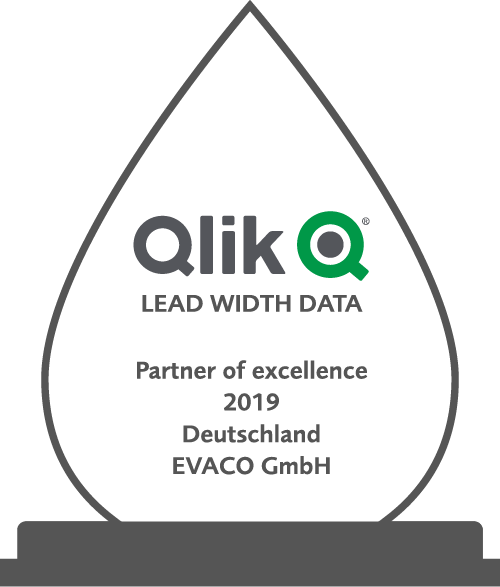Qlik Partner of Excellence 2019 Deutschland EVACO GmbH