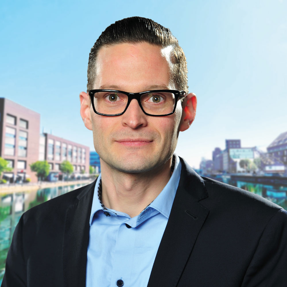 EVACO Teamleiter Simon Schellartz
