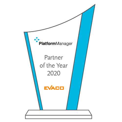 PlatformManager Partner of the year 2020 Award