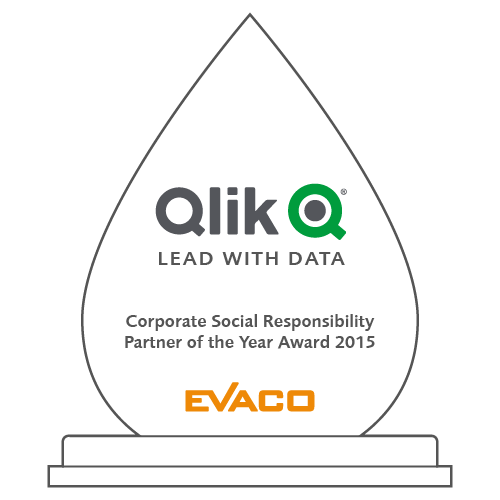 Qlik Award: Corporate Social Responsibility Partner of the Year Award 2015 Qlik Award: Corporate Social Responsibility Partner of the Year Award 2015