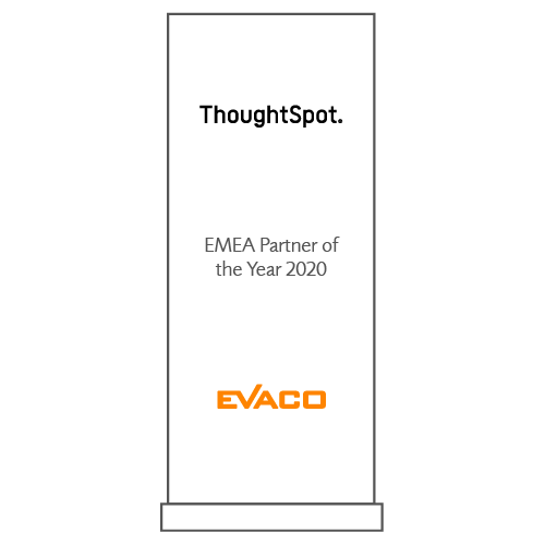 ThoughtSpot Award: EMEA Partner of the year 2020 ThoughtSpot Award: EMEA Partner of the year 2020