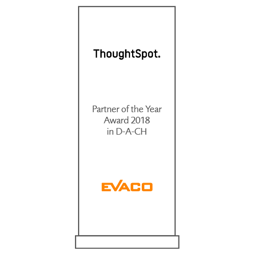 ThoughtSpot Award: Partner of the Year Award 2018 in D-A-CH